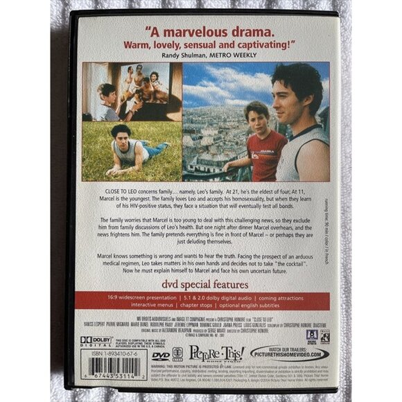 Close to Leo (DVD) Widescreen, French RARE OOP - Gay Interest, LGBTQ+ - Picture 2 of 4